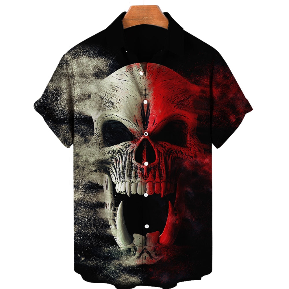 Marca camisa logo calavera sale