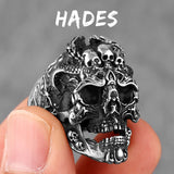 Anillo Calavera  Hades