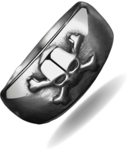 Anillo Calavera y Huesos