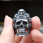 Anillo Forma Calavera Mano