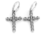 Aretes Cruz Hombre