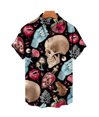 Camisa Calavera Mujer