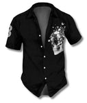 Camisa Gótica Blanca Hombre