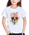 Camiseta Calavera Niña