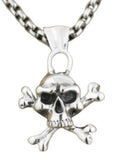 Dije de Calavera de Plata