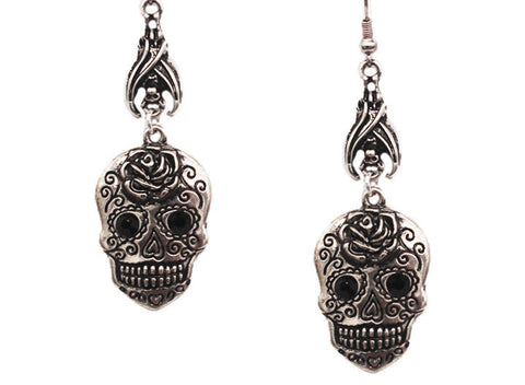 Pendientes Calavera Mujer