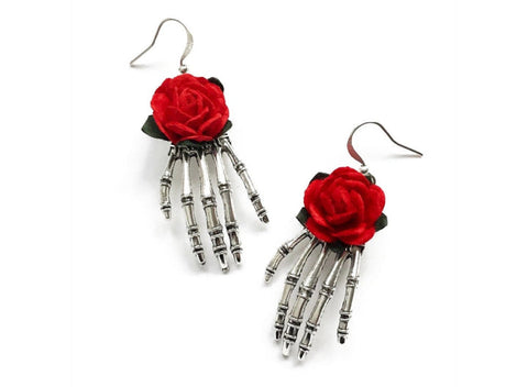 Pendientes Halloween Rojo