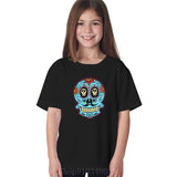 Playera Día de Muertos Niña Negro