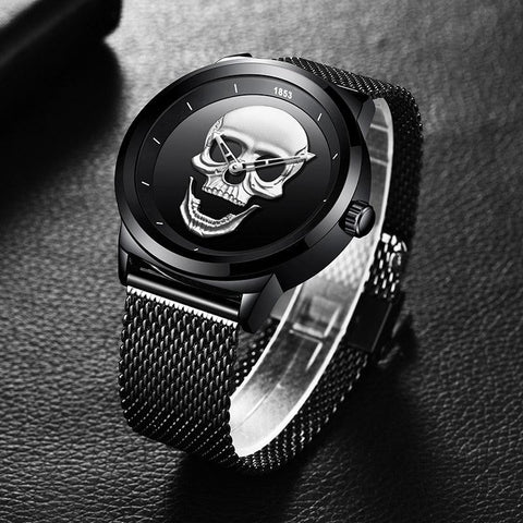 Reloj de 2024 calavera hombre