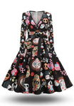 Vestido Calavera Mexicana Mujer