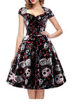 Vestido de Calavera Mexicana